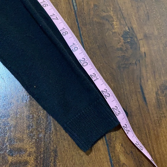 Merona Black Argyle Cardigan Size XS - Picture 7 of 11